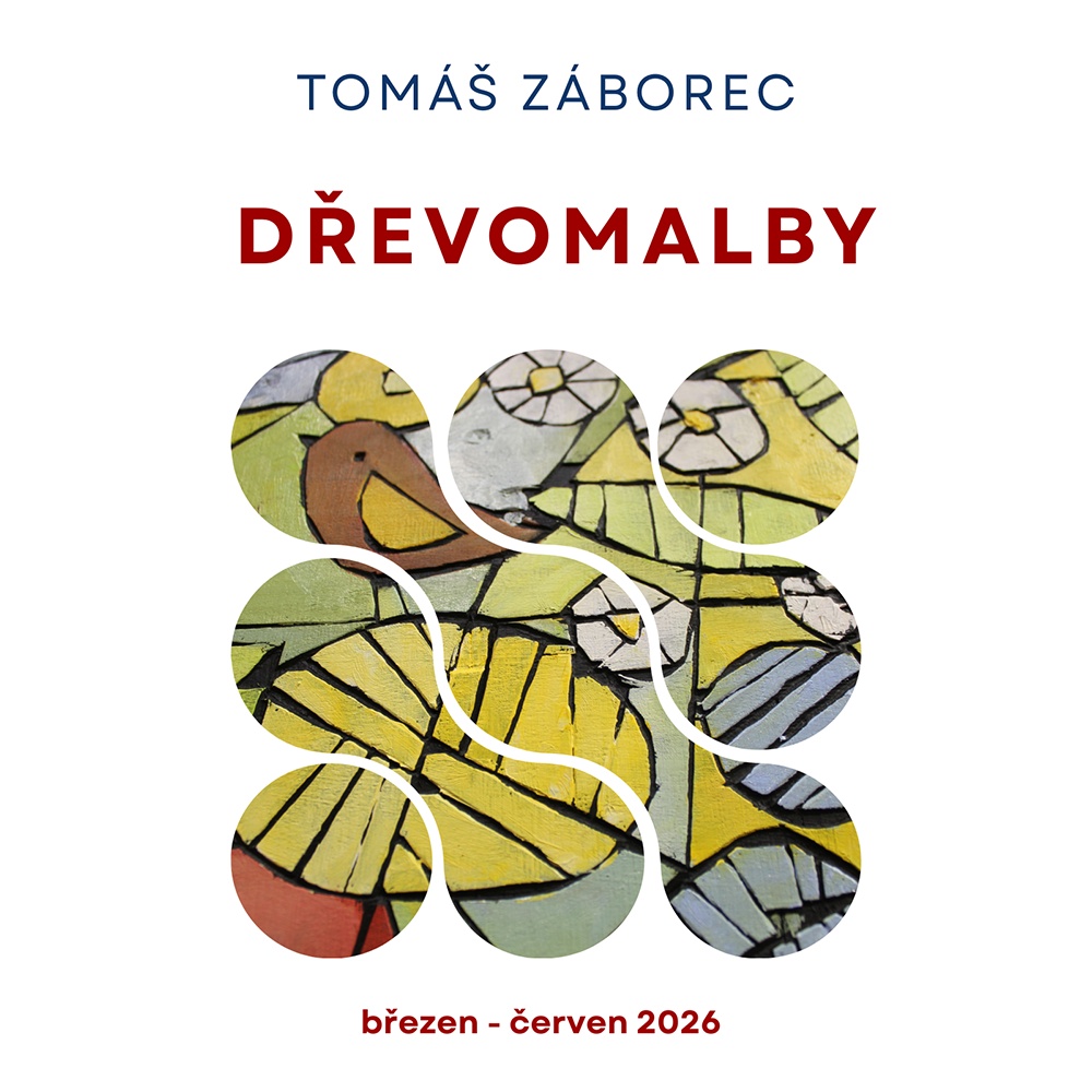 Výstava dřevomaleb Tomáše Záborce
